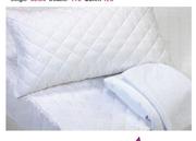 Simple Choice Standard Quilted Pillow Protectors-Each