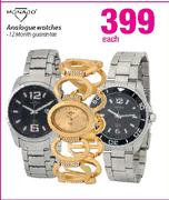 Monaco Analogue Watches-Each