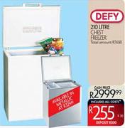 Defy White Chest Freezer-210Ltr