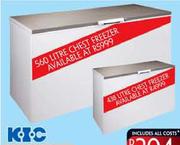 KIC Chest Freezer-560Ltr Each