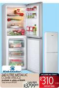 Kelvinator Metallic Combi Fridge-240Ltr