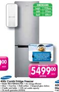 Samsung Combi Fridge Freezer-400Ltr(RB31FSRNDSA/FAX)