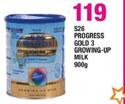 S26 Progress Gold 3 Growing-Up Milk-900g