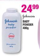 Johnson's Baby Powder-400g