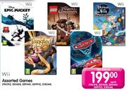 Wii Assorted Games-Each