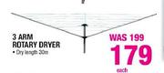 Always Home 3 Arm Rotary Dryer-Each