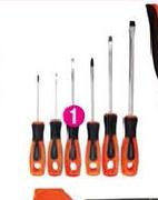 Stramm 6 Piece Soft Grip Screw Driver Set