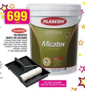 Plascon 20Ltr Micatex White Or Colours