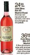Odd Bins Bin 63 Meriot Rose-750Ml