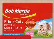 Bob Martin Cat Food Pouches Multi Pack-12x100gm