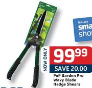 Pnp Garden Pro Wavy Blade Hedge Shears