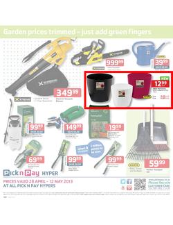 Pick n Pay Hyper : Storage & DIY (28 Apr - 12 May 2013), page 12