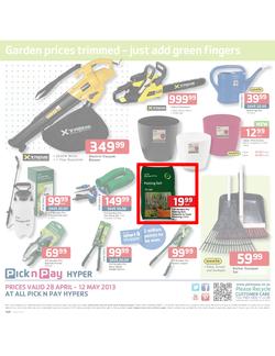 Pick n Pay Hyper : Storage & DIY (28 Apr - 12 May 2013), page 12