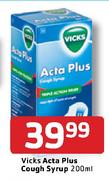 Vicks Acta Plus Cough Syrup-200ml