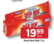 Deep Heat Rub-35g Each