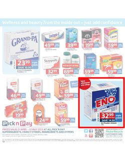 Pick n Pay : Health & beauty all taken care of (21 Apr - 12 May 2013), page 12