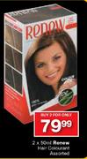 Renew Hair Colourant Assorted-2x50ml
