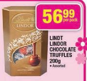 Lindt Lindor Chocolate Truffles Assorted-200g Per Pack