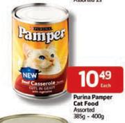 Purina Pamper Cat Food Assorted 385g - 400g Each