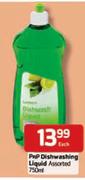 PnP Dishwashing Liquid Assorted-750ml Each