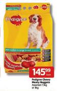 Pedigree Chewy Meaty Nuggets Assorted-7.5Kg Or 8Kg Each