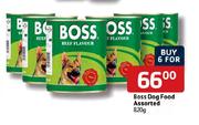 Boss Dog Food Assorted-6 x 820g
