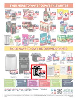 Pick n Pay Hyper Gauteng : Buy bulk & save (21 May - 2 Jun 2013), page 8