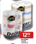  Dinu Roller Towels Assorted-2's Each