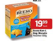  Beeno Ken-L Dog Biscuits Assorted-500g Each