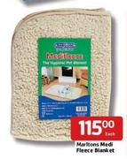 Marltons Medi Fleece Blanket-Each