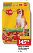  Pedigree Chewy Meaty Nuggets Assorted-7.5kg Or 8Kg Each