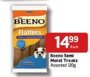  Beeno Semi Moist Treats Assorted-120g Each