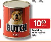 Butch Dog-Food Assorted-820g Each