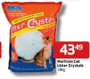 Marltons Cat Litter Crystals-1.8kg