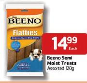 Beeno Semi-Moist Treats Assorted-120g Each