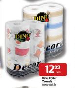 Dinu Roller Towels Assorted - 2's Each