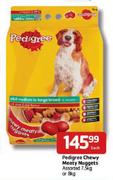 Pedigree Chewy Meaty Nuggets Assorted - 7.5kg Or 8kg Each