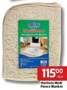 Maritons Medi Fleece Blanket-Each