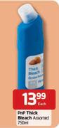 PnP Thick Bleach Assorted - 750ml Each