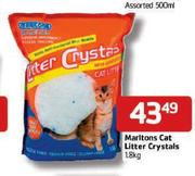 Maritons Cat Litter Crystals - 1.8kg