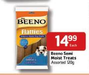 Beeno Semi Moist Treats Assorted - 120g Each