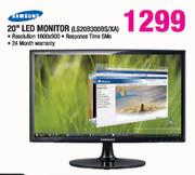 Samsung LED Monitor-20"(LS20B300BS/XA)