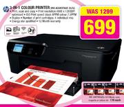 Hp 3-In-1 Colour Printer(INK ADVANTAGE 3525)-Each