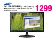 Samsung 20" LED Monitor(LS20B300BS/XA)-Each