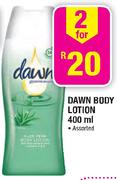 Dawn Body Lotion-2 x 400ml