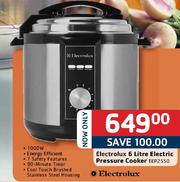 Special Electrolux 6 Litre Electric Pressure Cooker EEP2550 m.guzzle .za