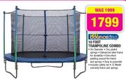 Bounceking 10 Foot Trampoline Combo