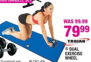 Trojan Dual Exercise Wheel