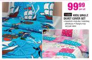 Always Home Kids Single Duvet Cover Set