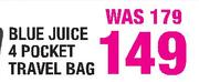 Blue Juice 4 Pocket Travel Bag